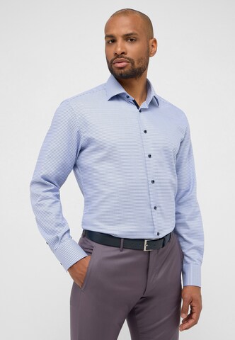 ETERNA Regular fit Button Up Shirt in Blue: front