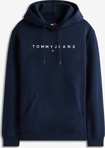 Sweat-shirt Tommy Jeans en bleu : devant