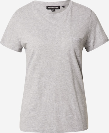 Superdry T-Shirt in Grau: predná strana