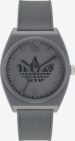 ADIDAS ORIGINALS Analog Watch in Grey: front