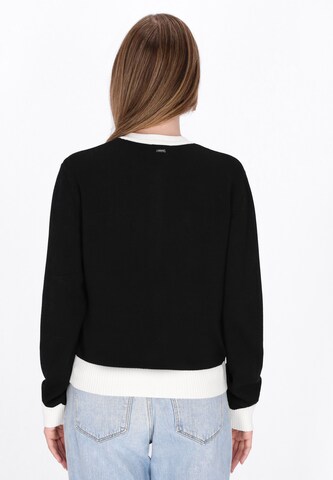 Cardigan DreiMaster Maritim en noir