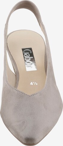 GABOR Slingback Pumps in Beige