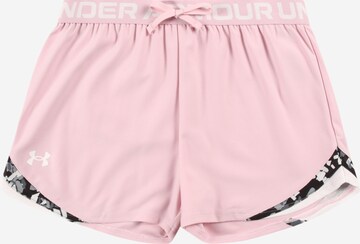 UNDER ARMOUR Sports trousers 'Play Up' in Pink: front