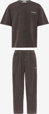 Dandalo Juoksupuku värissä ruskea: etupuoli