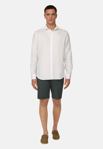 Boggi Milano Regular Fit Hemd in Weiß