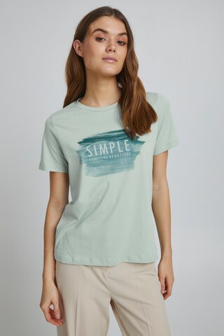 b.young - Camiseta 'SAFA' en azul: frente
