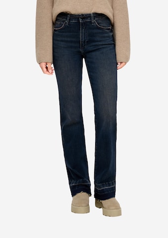 s.Oliver Flared Jeans in Blauw: voorkant