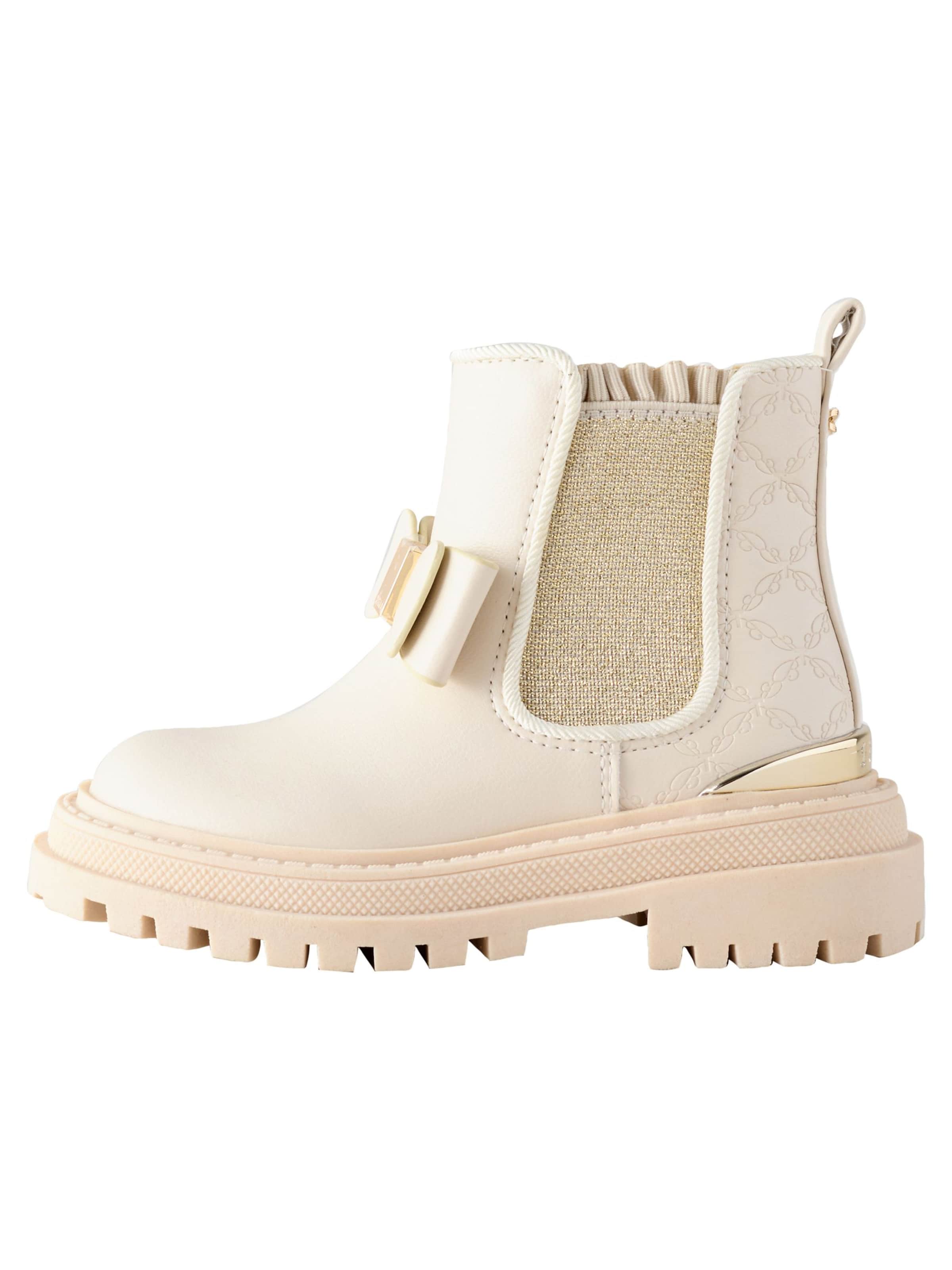 Cizme de la Baker by Ted Baker pe alb: față