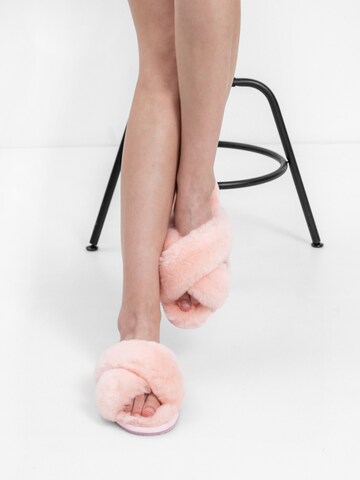 L'Arte Milano Slipper in Pink