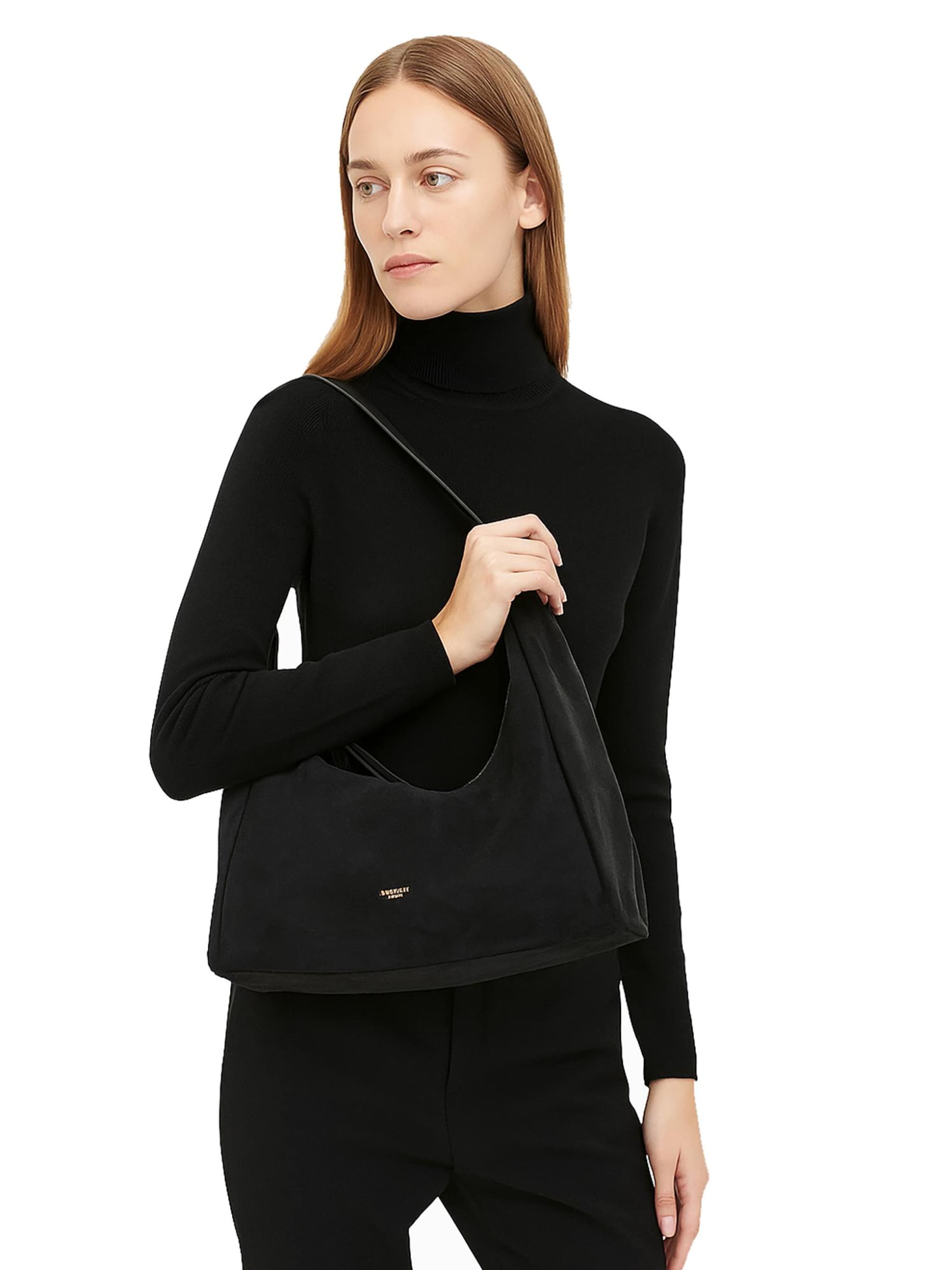 Borsa a spalla 'Borsa a Spalla Donna Diana&Co Poliestere Chiusura Zip' di Diana&Co. in nero