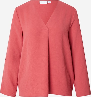 VILA Blouse 'VIJOSA' in Pink: front
