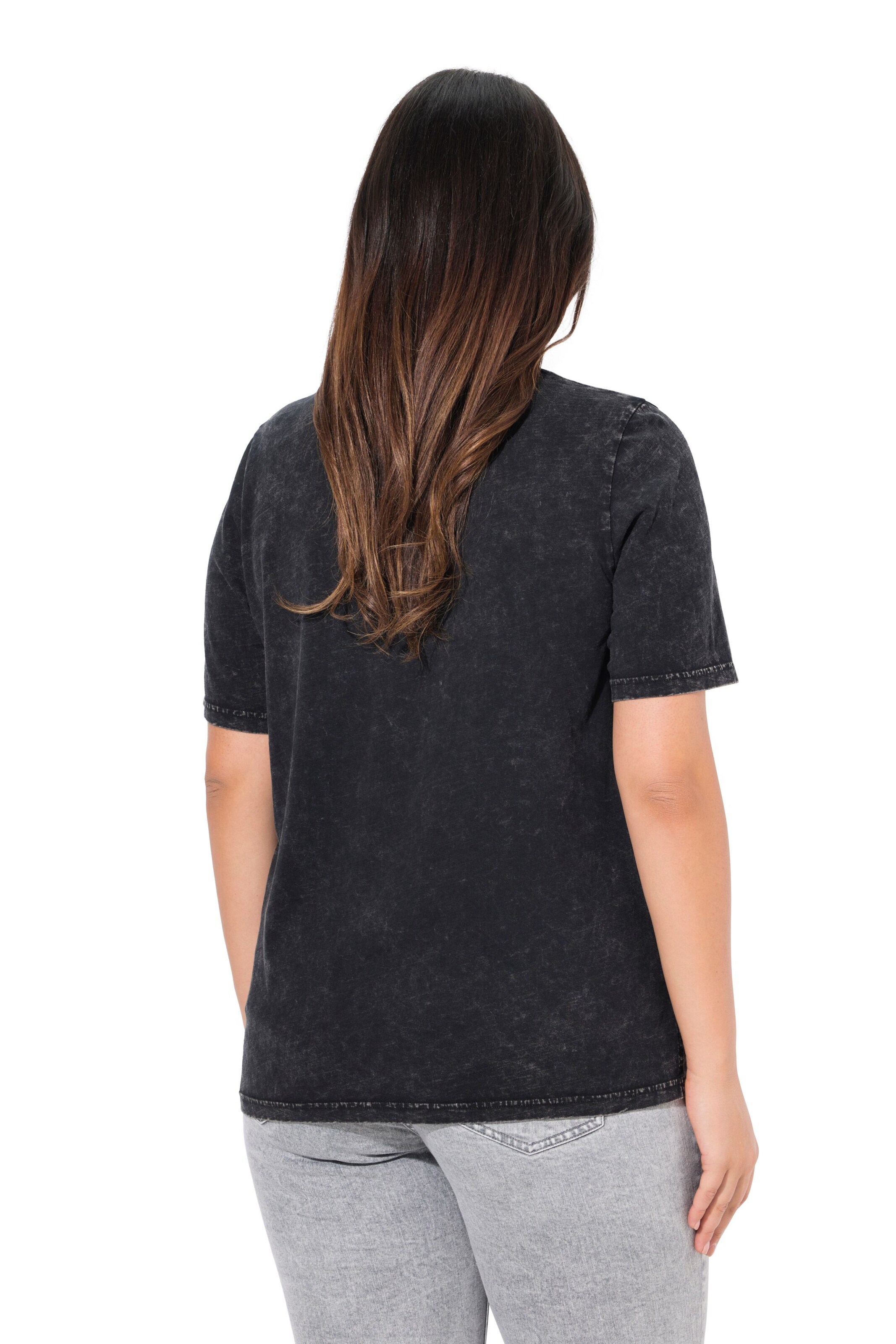 Ulla Popken Shirt in Zwart