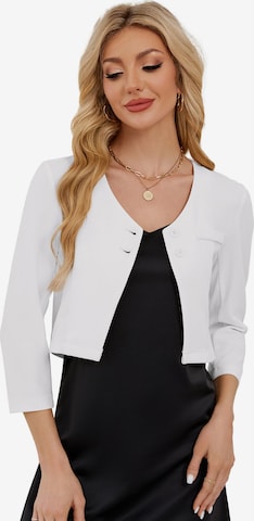 Yesfashion Blazer in White: front
