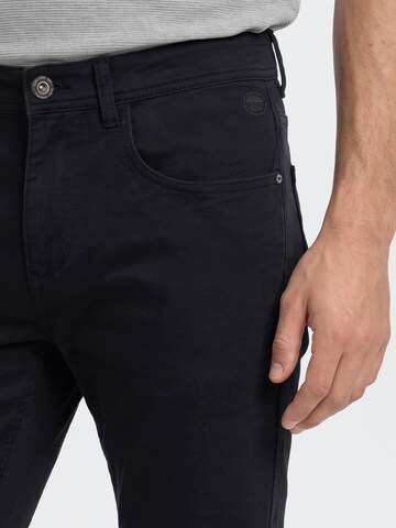 BLEND Regular Chinohose 'Saturn' in Schwarz