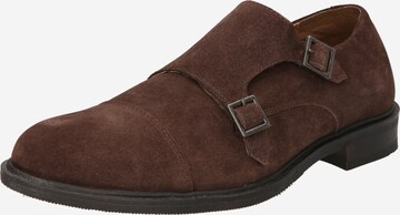 Chaussure basse BURTON MENSWEAR LONDON en marron : devant