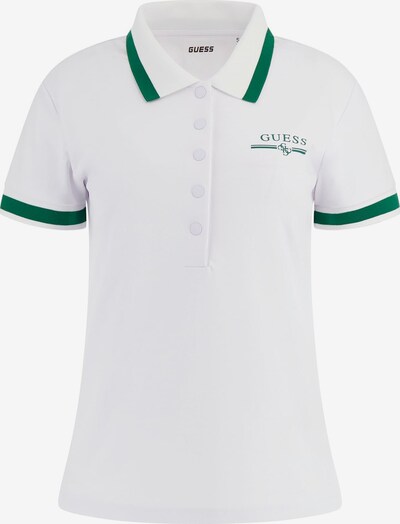 GUESS Shirt in grün / weiß, Produktansicht