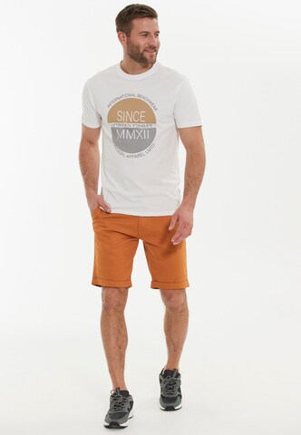 Cruz Regular Chino Pants 'Jerryne' in Orange