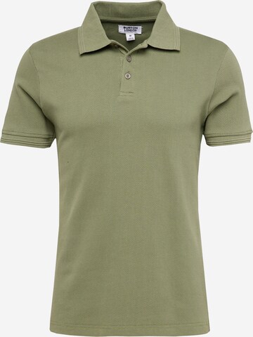 BURTON MENSWEAR LONDON Shirt in Groen: voorkant