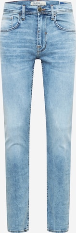 Coupe slim Jean 'Jet' BLEND en bleu : devant