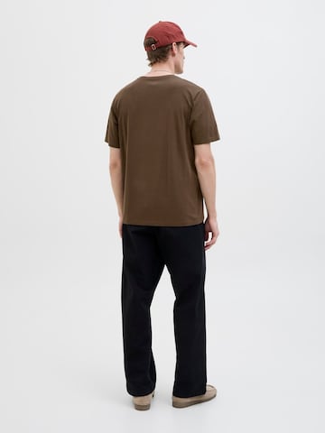 JACK & JONES - Slim Fit Camisa em castanho