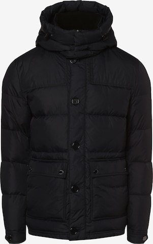 Andrew James Winter Jacket in Blue: front