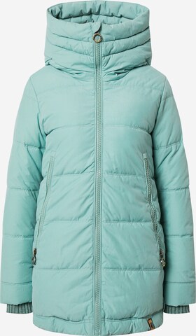 Fli Papigu Winter Jacket 'Get the Stones' in Green: front