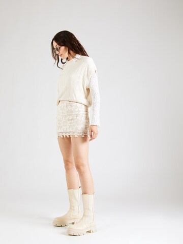 TOPSHOP - Falda en beige