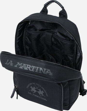 La Martina Backpack 'MATHEUS' in Black