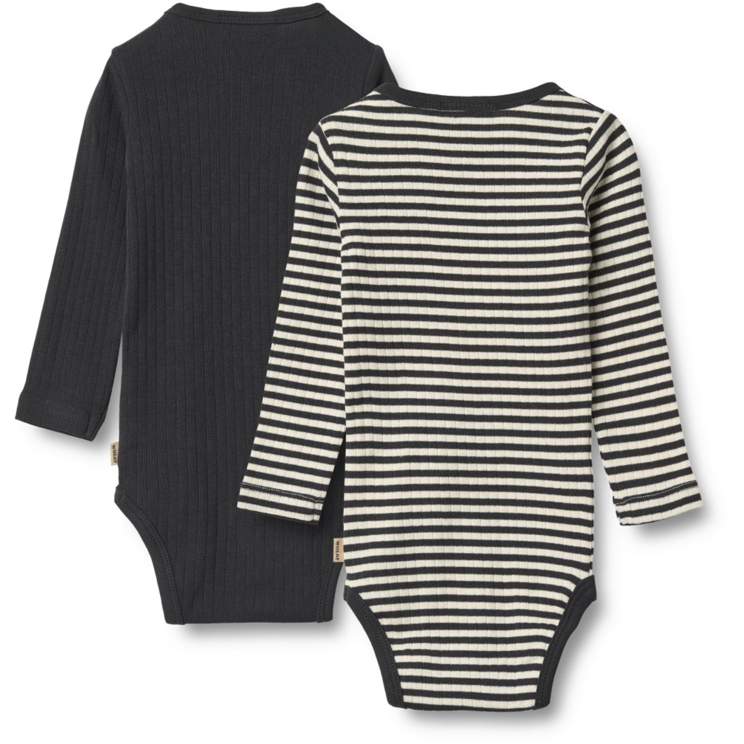 Barboteuse / body 'Spencer' WHEAT en noir