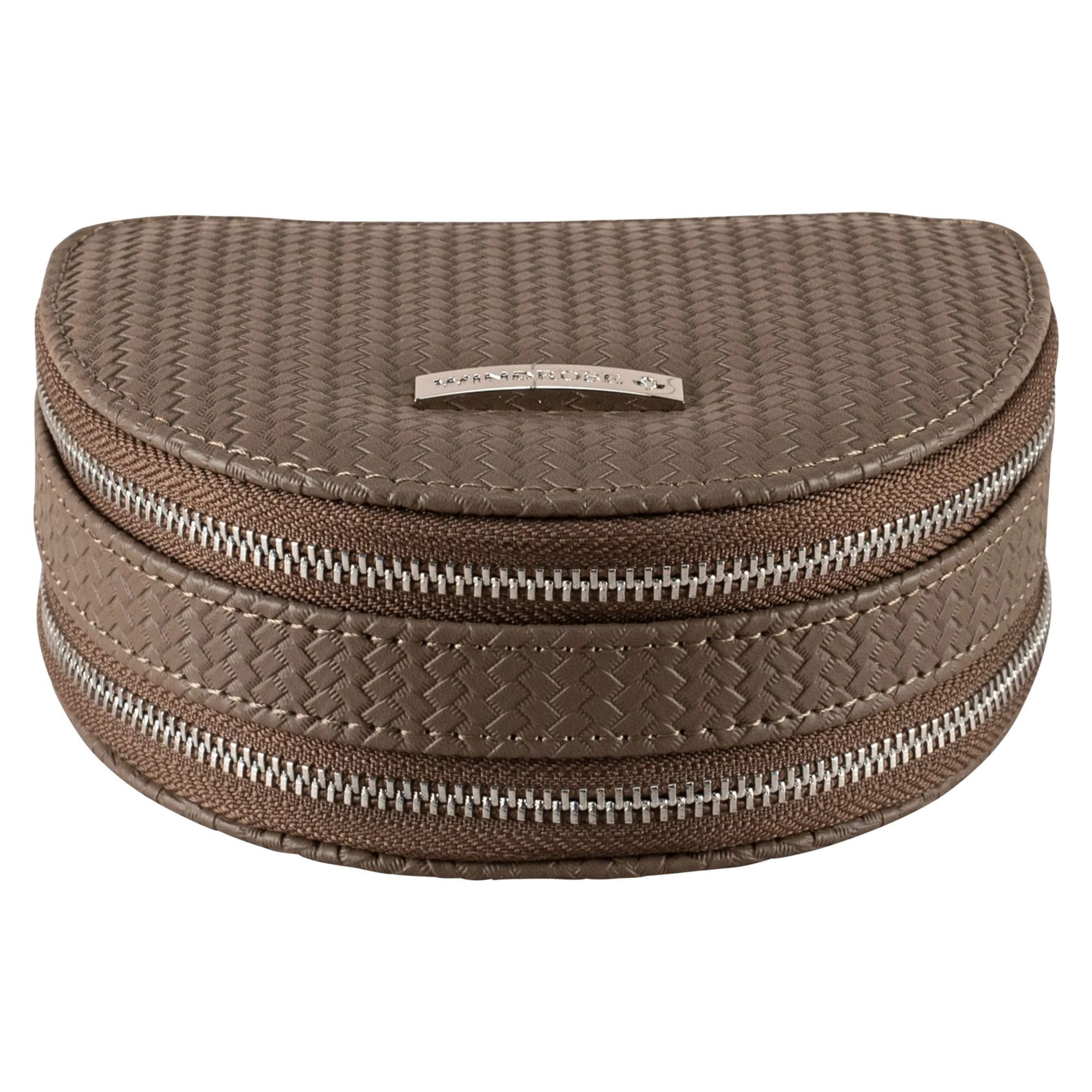 WINDROSE Schmuckkasten in Braun: Vorderseite