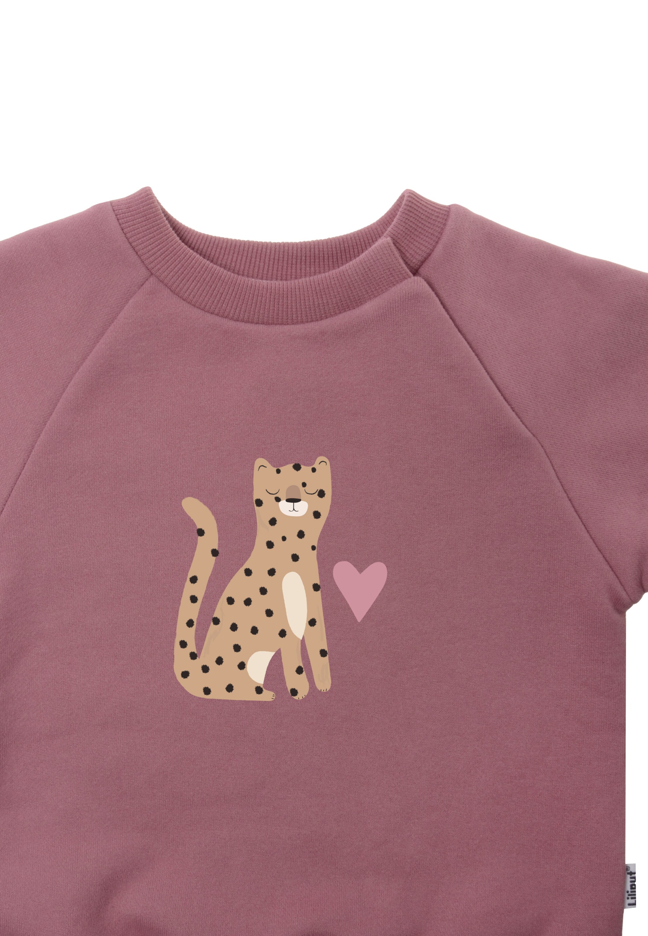 LILIPUT Sweatshirt 'Leopard' in Lila