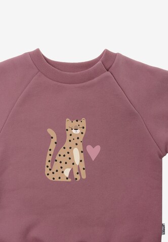 LILIPUT Sweatshirt 'Leopard' in Lila