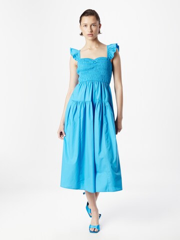 Abercrombie & Fitch Summer Dress in Blue: front