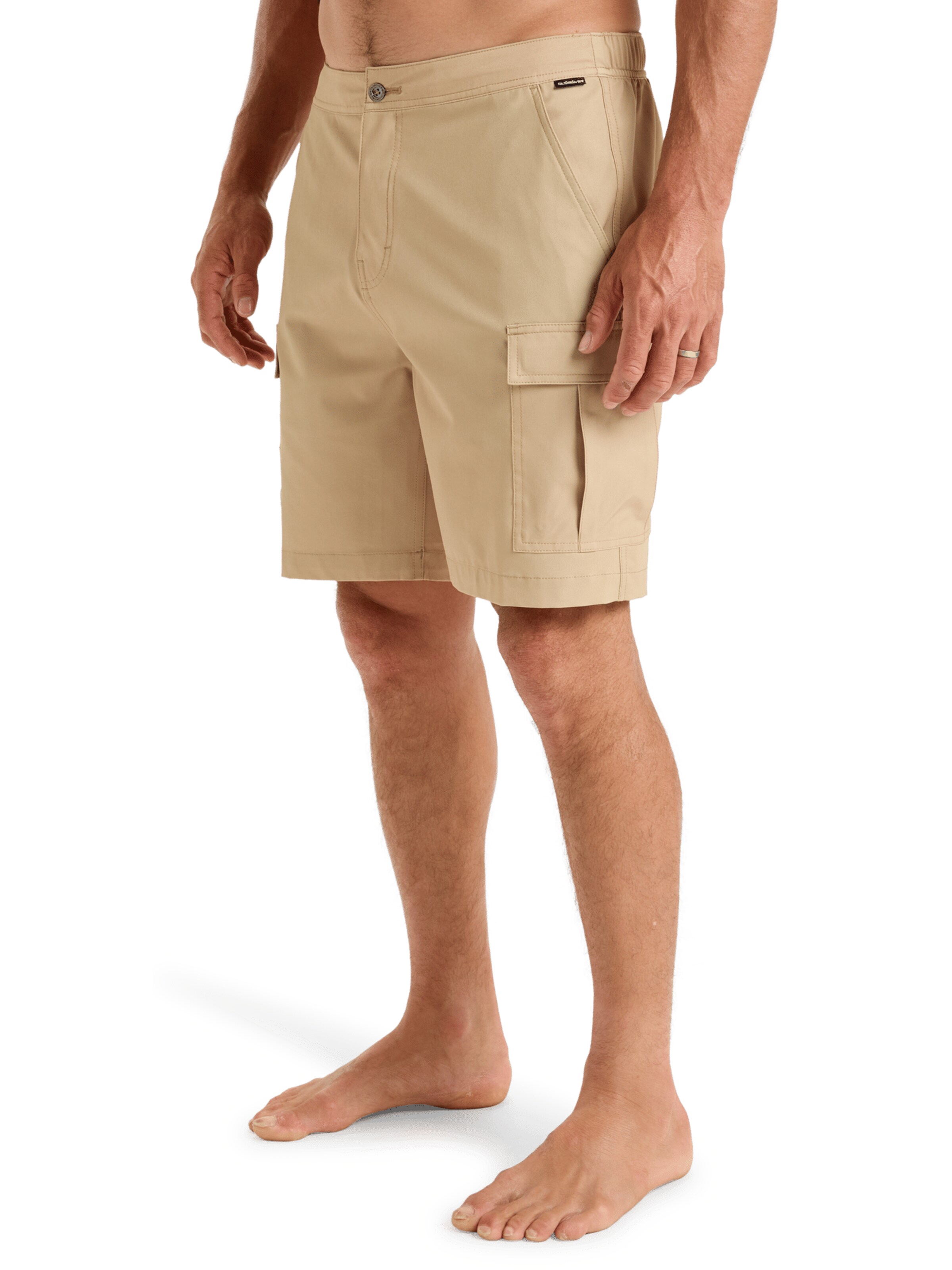 Shorts de bain 'Half 19' QUIKSILVER en beige