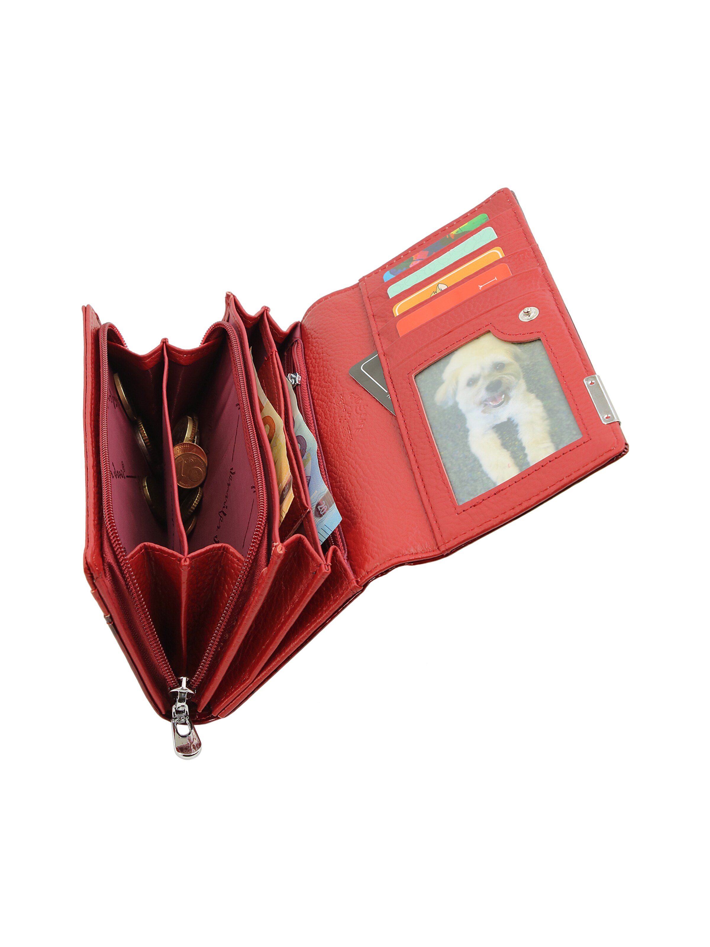 Jennifer Jones Wallet in Red