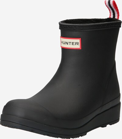 HUNTER Rubber boot in Red / Black / White, Item view