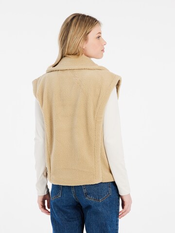 PROTEST Weste 'PRTBRODY' in Braun