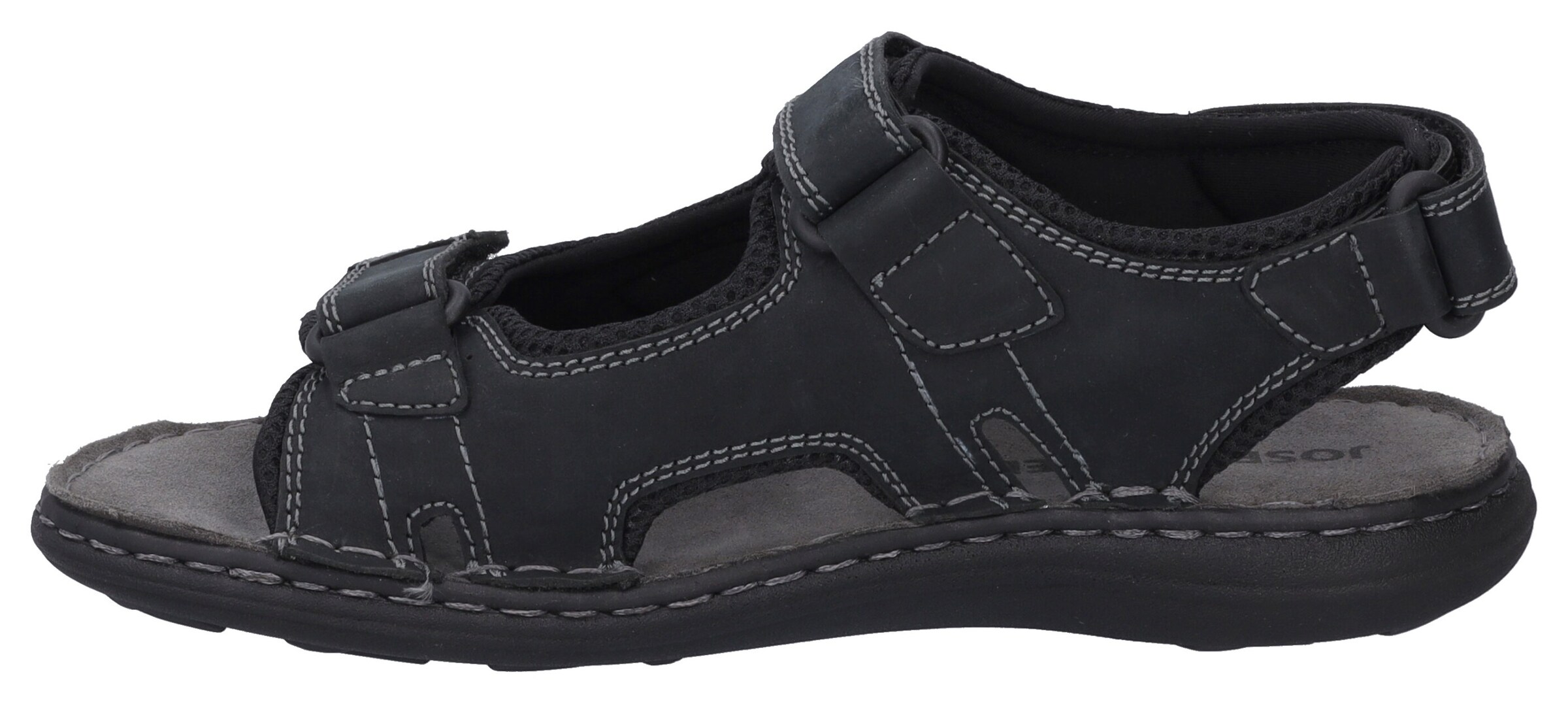 JOSEF SEIBEL Sandal 'Vincent' in Black: front