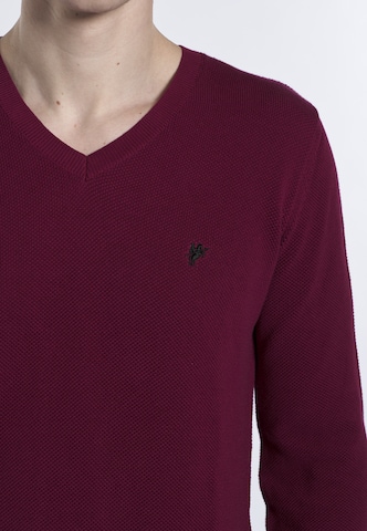 DENIM CULTURE Sweater 'ROMEO' in Red