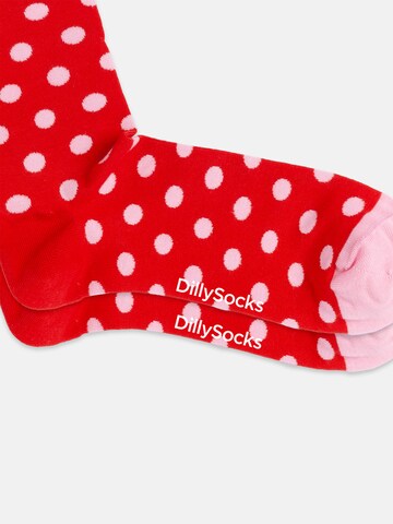 DillySocks Sokken 'Hoppy Days' in Blauw