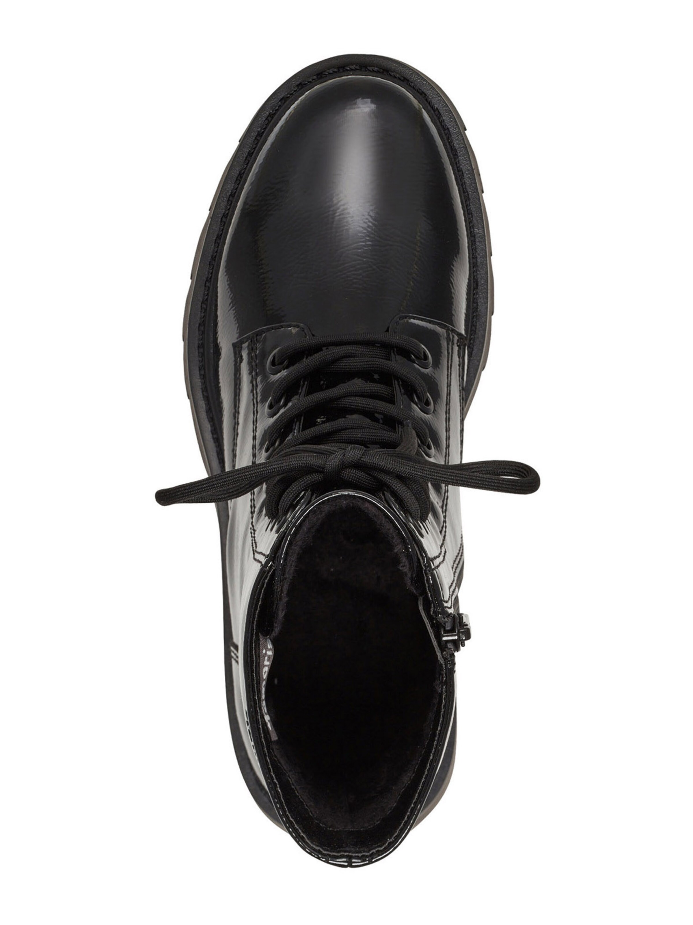 Tamaris Lace-up bootie in Black