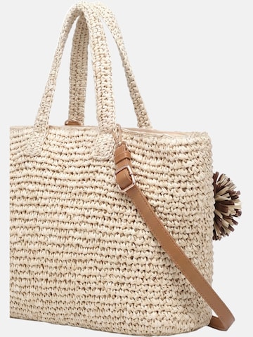 Borsa a mano 'Borsa a Mano Donna Carta Chiusura Zip - Kassandra' di Kassandra in beige