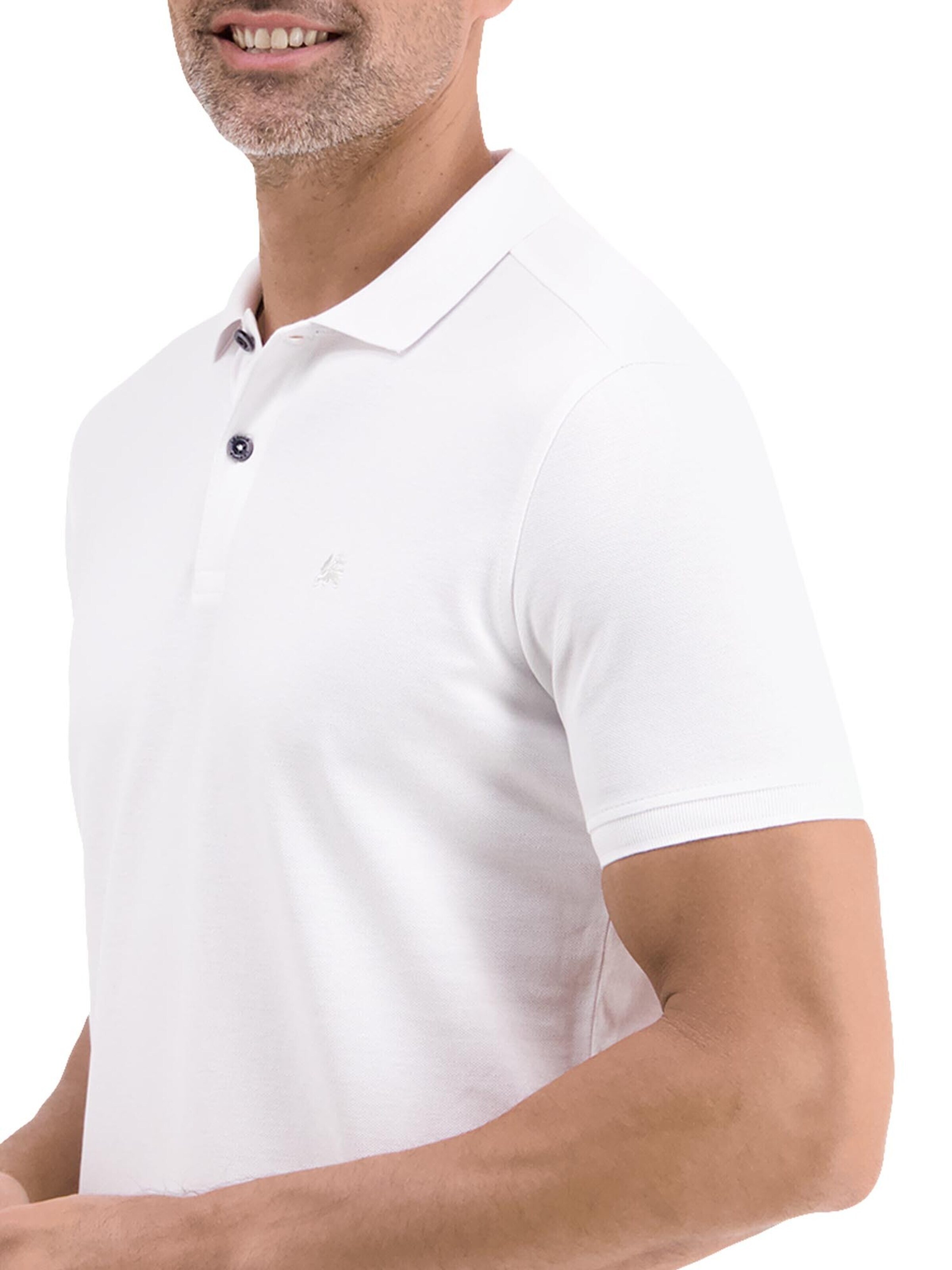 LERROS Shirt 'Basic' in Wit