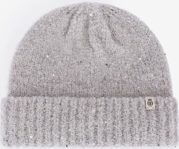 Roeckl Mütze ' Winter Sparkle ' in Grau: Vorderseite
