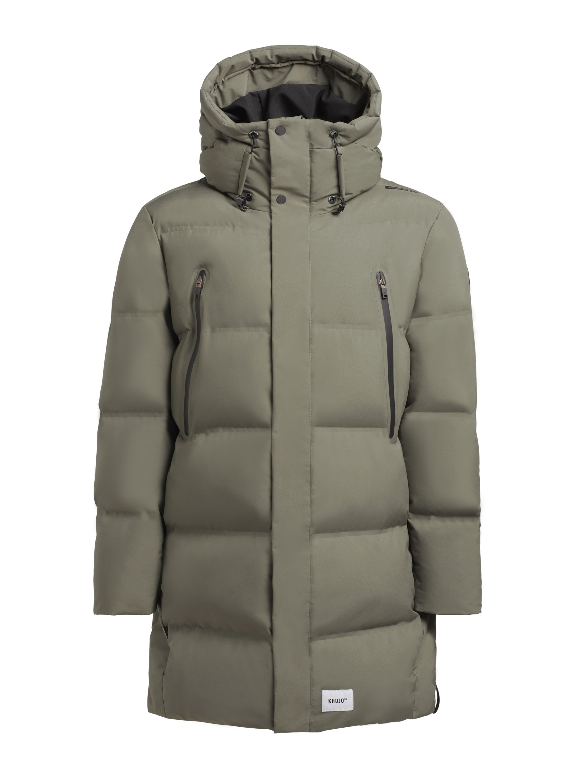 khujo Winter coat 'MORSE' in Green: front