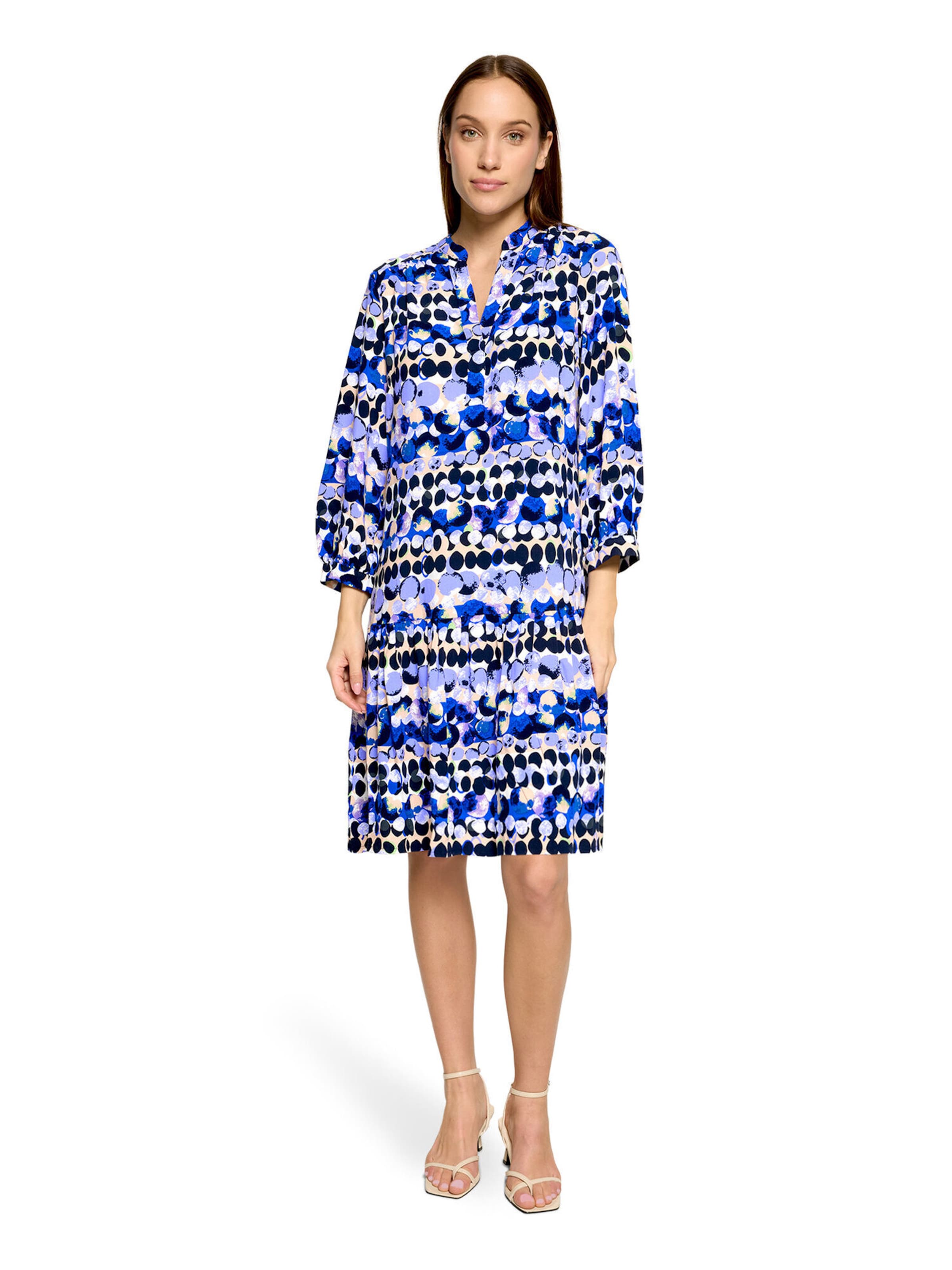 Robe Betty Barclay en bleu : devant