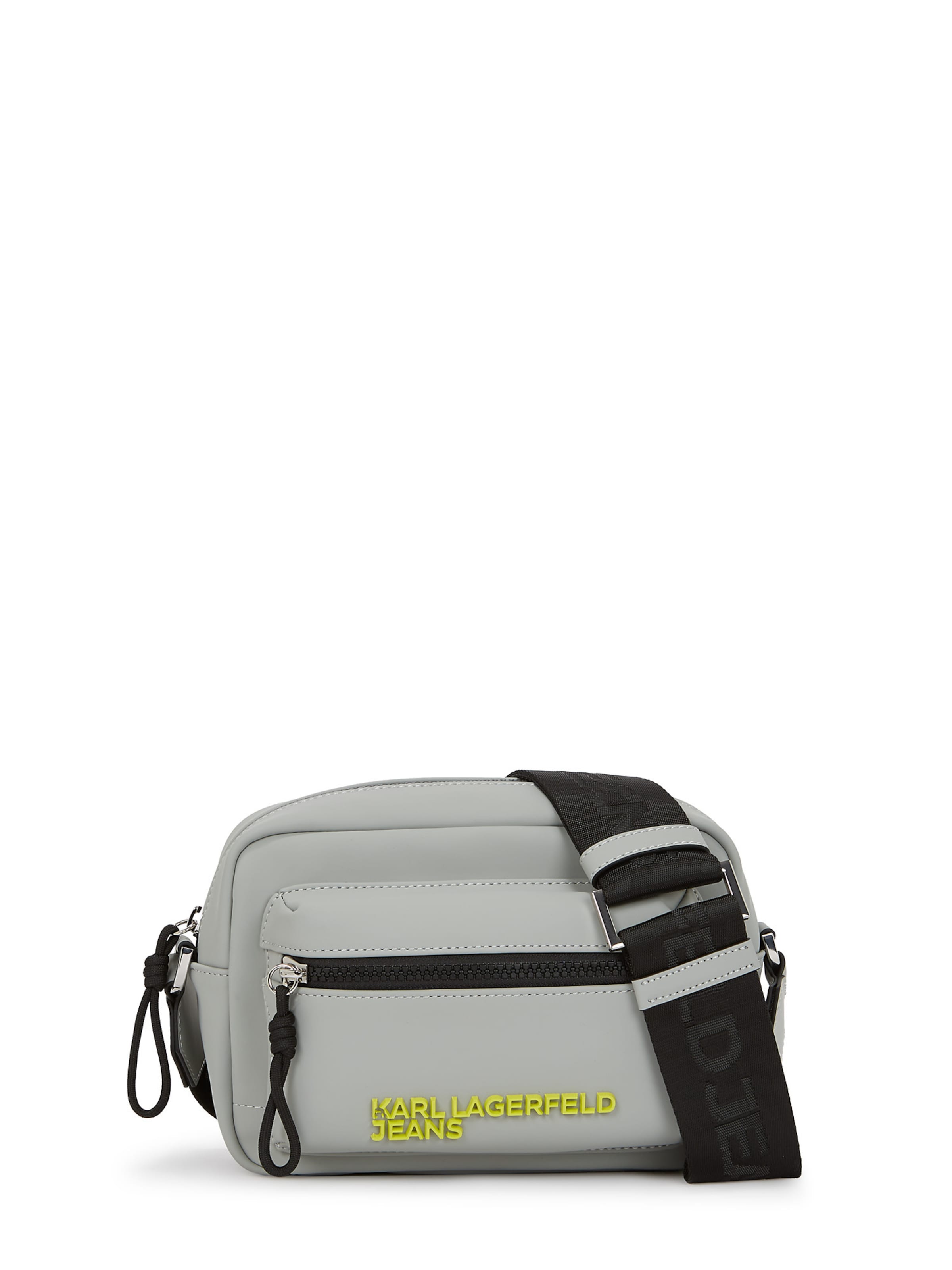 Geantă de umăr de la KARL LAGERFELD JEANS pe gri: față