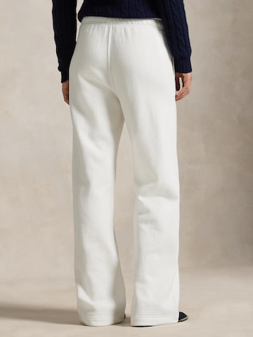 Polo Ralph Lauren Loose fit Trousers 'ARCTIC' in White