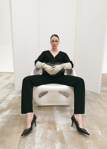 MANGO Regular Pants 'Sofis' in Black