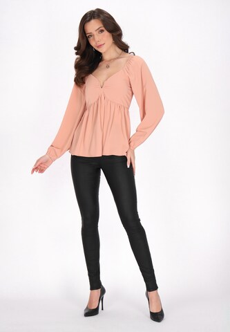 faina Blouse 'Fashion Look' in Roze